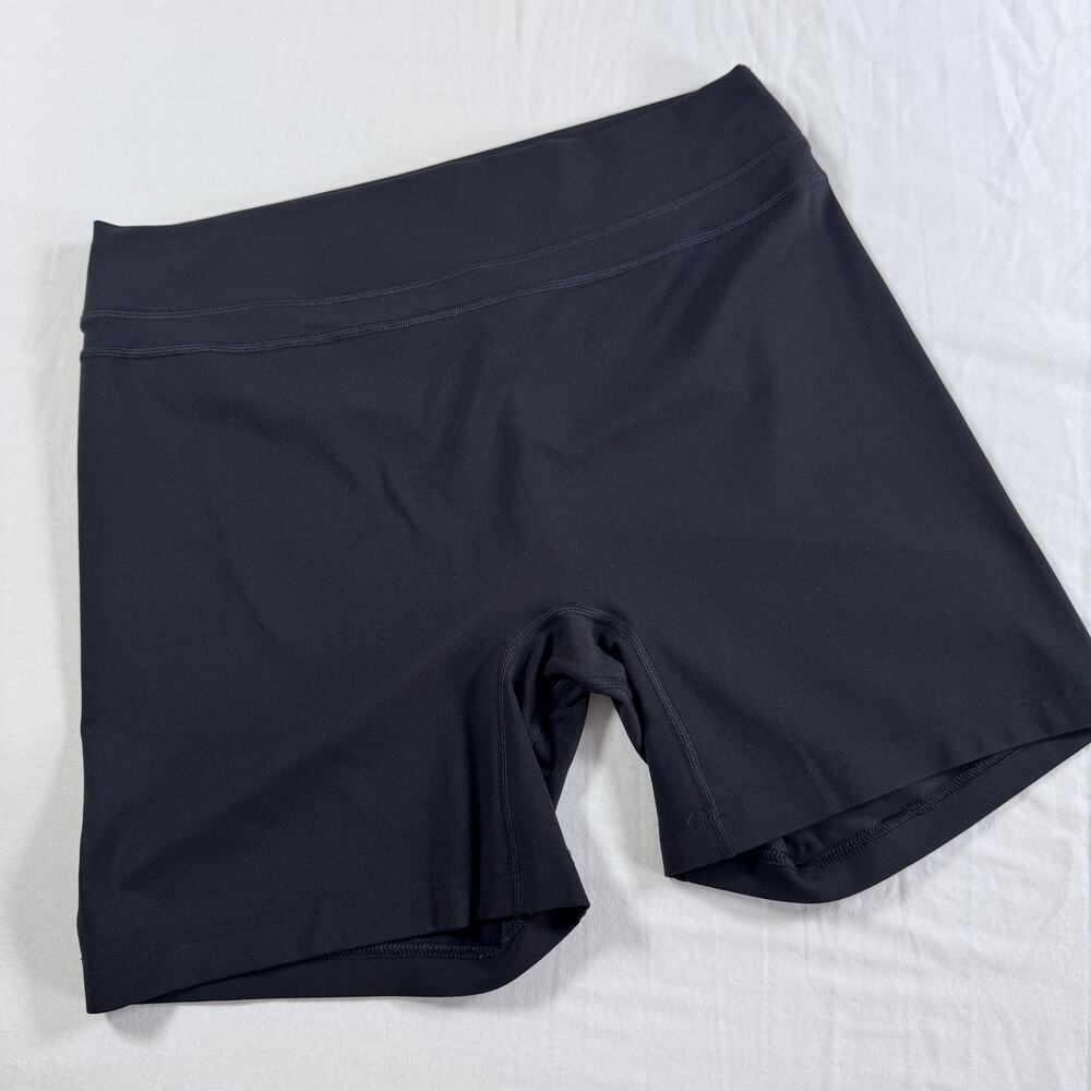 Black XL Scrunch Butt Biker Shorts Athletic Gym Yoga Activewear